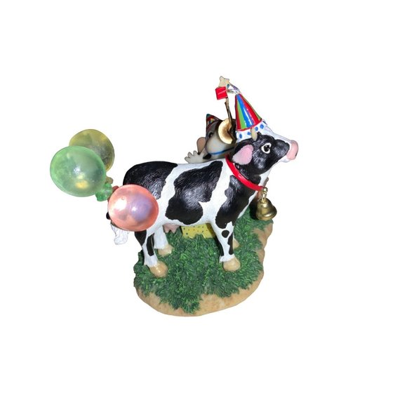 Fitz & Floyd CHARMING TAILS BY DEAN GRIFF  PARTY TIL THE COWS COME HOME - Picture 6 of 12